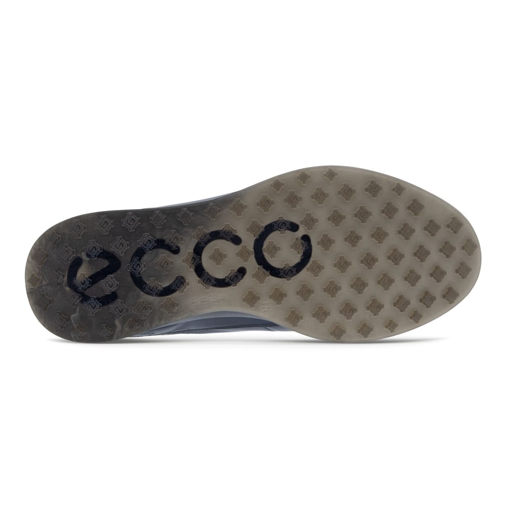 Mens Golf Shoes - ECCO S-Three - Navy - 3084FNXJI